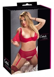 Bra Set red 90D/XL