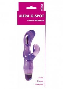 Wibrator-Me You Us Ultra G G-Spot Vibrator Rabbit Vibrator Purple