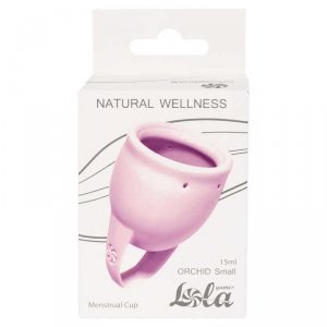 Tampony-Menstrual Cup Natural Wellness Orchid Small 15 ml
