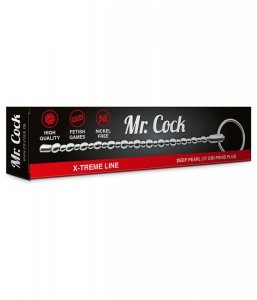 Mr. Cock Extreme Line Deep Pearl flexible Penisplug