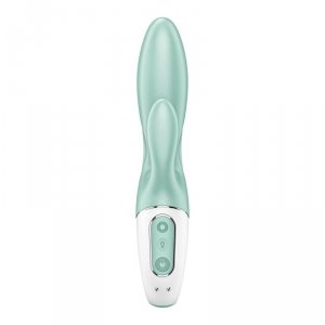 Satisfyer Air Pump Bunny 5 Connect App mint - wibrator króliczek (zielony)