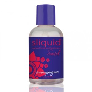 Sliquid - Naturals Swirl Lubricant Strawberry Pomegranate 125 ml - lubrykant (truskawka/granat)