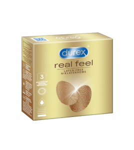 Durex Real Feel - Prezerwatywy nielateksowe (1op./3szt.)