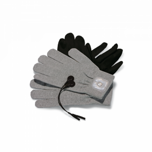Mystim Magic Gloves - rękawiczki do elektrostymulacji przewodzące prąd (szary)