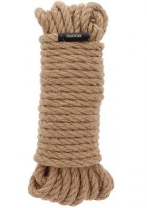 Taboom Hemp Rope 10 Meter 7 mm Nude - sznur do krępowania (brązowa