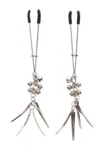 Taboom Jewel Tweezer - Zaciskane klamerki na sutki (srebrny)