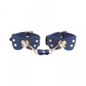 Taboom kajdanki na nadgarstki Silicone Wrist Cuff Set - kajdanki (czarny)
