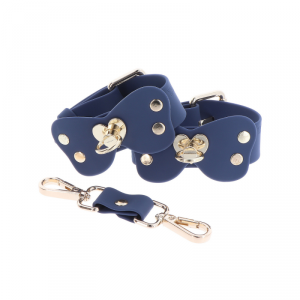 Taboom kajdanki na kostki Silicone Ankle Cuff Set - kajdanki (czarny)