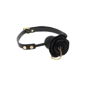Taboom knebel Donna Rose Ball Gag with plug (czarny)