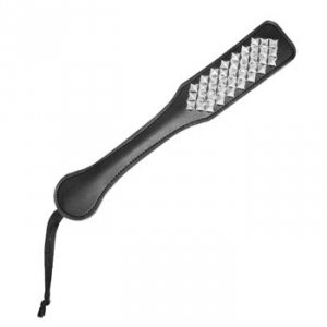 Sportsheets Sex & Mischief Studded Paddle - packa (czarny)