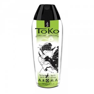 Shunga - Toko Lubricant Pear & Exotic Green Tea 165 ml lubrykant na bazie wody o smaku gruszki i zielonej herbaty