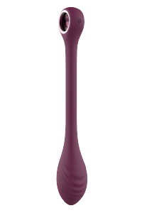 Dream Toys GLAM BENDABLE G-SPOT VIBE - jajko wibrujące (czerwony)