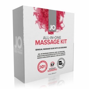 System JO All-In-One Massage Kit - zestaw do masażu