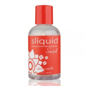 Sliquid Naturals Swirl Lubricant Cherry Vanilla 125 ml - lubrykant na bazie wody o smaku wiśni i wanilii