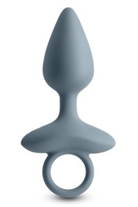 NS Novelties Renegade Orion Gray - korek analny z wibracjami (niebieski)