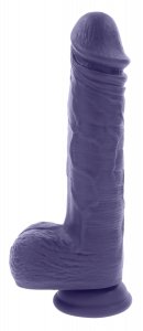 Evolved Pleasure Rider - dildo z wibracjami (fioletowy)