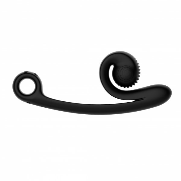 Snail Vibe Curve Vibrator Black - masażer łechtaczki (czarny)