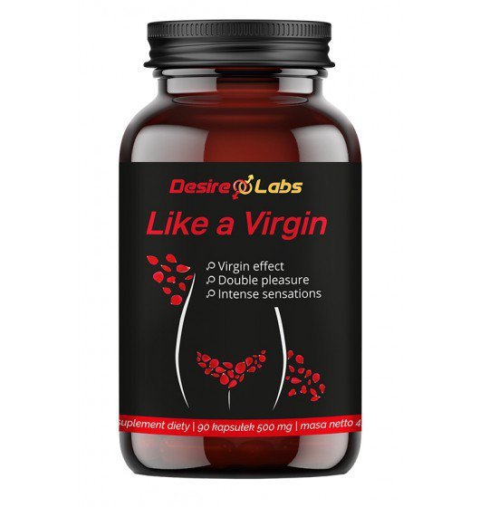 Desire Labs Like a Virgin 90 kapsułek zwężających ściany pochwy i zwiększających doznania seksualne