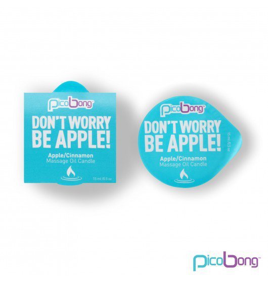 Picobong - świeca do masażu (jabłko i cynamon)