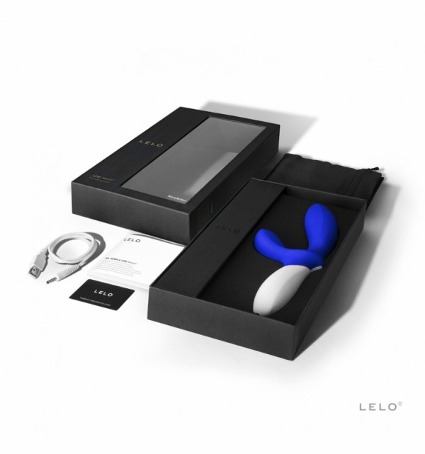 LELO LOKI Wave - Wibrator Ekskluzywny (niebieski)