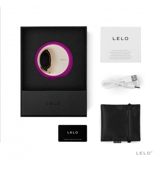 LELO Ora 3 - Wibrator Ekskluzywny (głęboki fiolet)