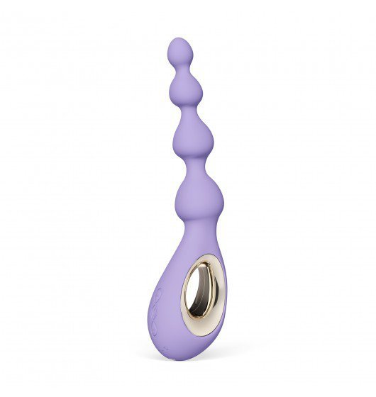 Lelo Soraya Beads Violet Dusk - masażer analny (fioletowy)