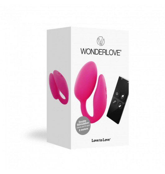 Love to Love Wonderlove – wibrator dla par (różowy)