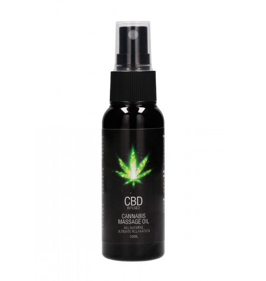 Shots CBD Cannabis Massage Oil 50 ml - olejek do masażu z CBD