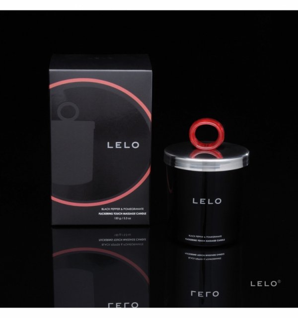 LELO Black Pepper &amp; Pomegranate - świeca do masażu (czarny pieprz i owoc granatu)
