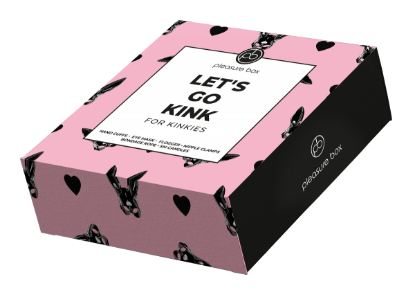Dream Toys Pleasure Box Let's Go Kink - For Kinkies - zestaw do BDSM
