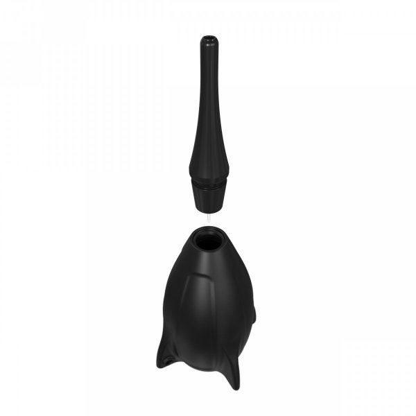 Bathmate Hydro Rocket Anal Douche - gruszka analna (czarny)