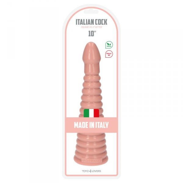 Plug-Italian Cock 10&quot;Flesh