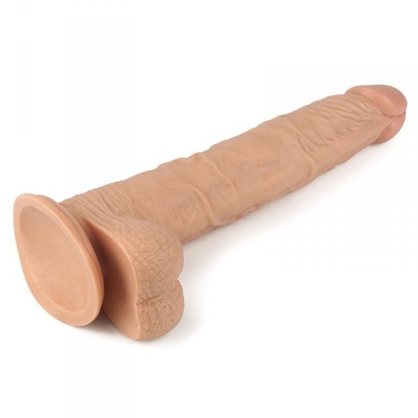 9.5&#039;&#039; Real Extreme Dildo Flesh