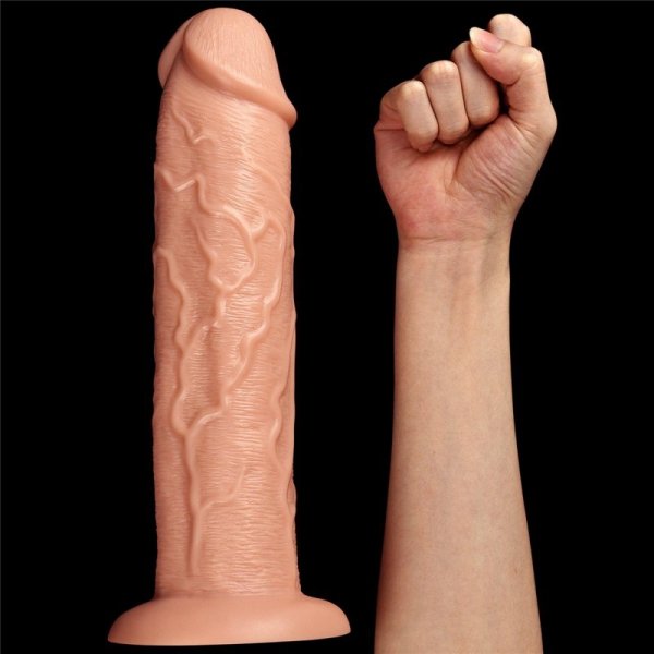 11&#039;&#039; Realistic Long Vibrating Dildo