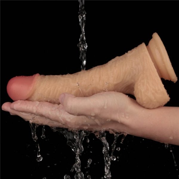 8.5&#039;&#039; Vibrating Power Basics Cock