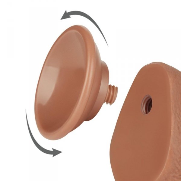 7.5&#039;&#039; Sliding Skin Dual Layer Dong Brown