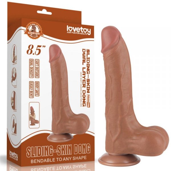 8.5&#039;&#039; Sliding Skin Dual Layer Dong Brown