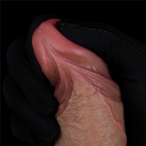 7.5&#039;&#039; Dual Layered Silicone Cock