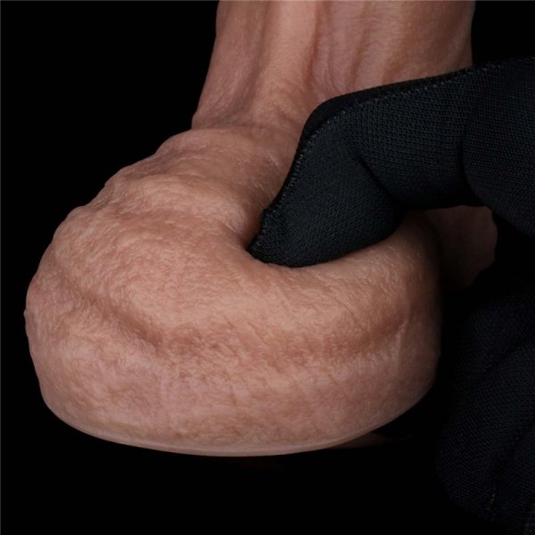 8.5&#039;&#039; Dual Layered Silicone Cock