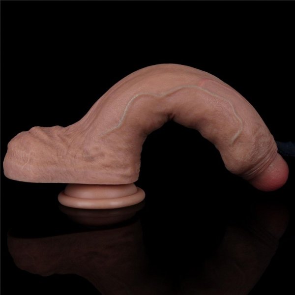 8.5&#039;&#039; Dual Layered Silicone Cock