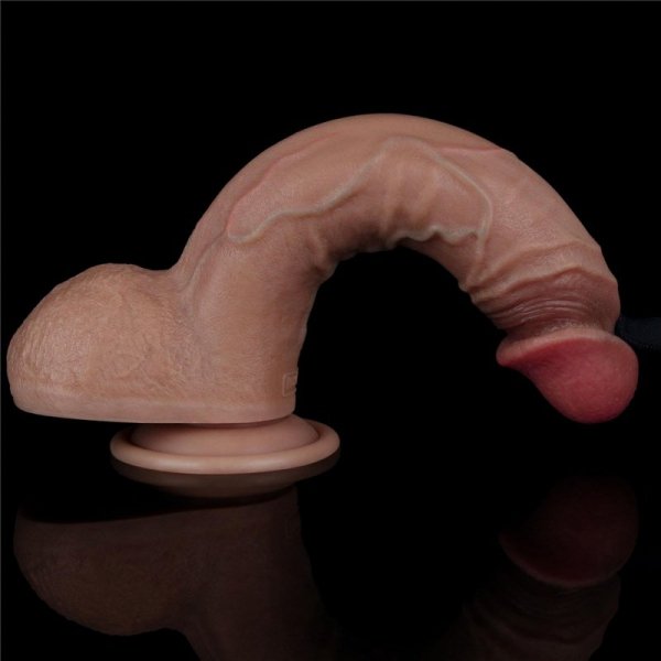 9&#039;&#039; Dual Layered Silicone Cock