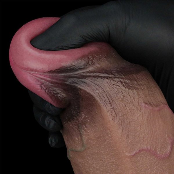 9.5&quot;&quot;&quot;&quot; Dual Layered Silicone Cock XXL
