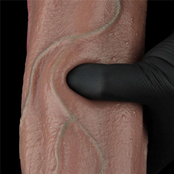 13&quot;&quot;&quot;&quot; Dual Layered Silicone Cock XXL