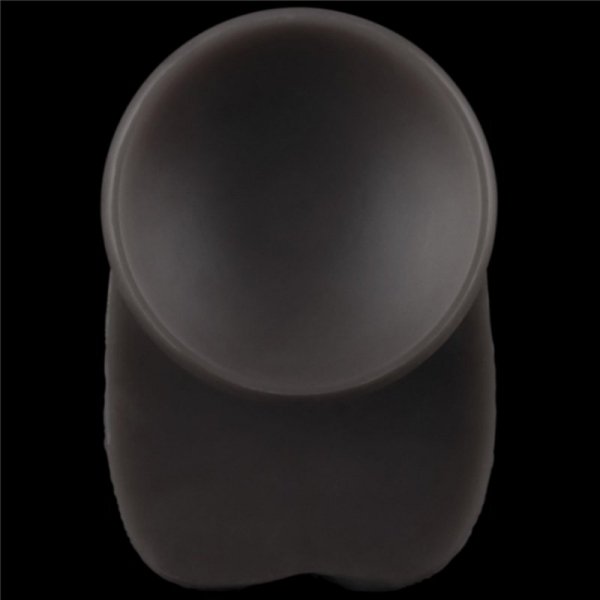16&#039;&#039; Dual Layered Bendable Silicone Cock XXL(Black)
