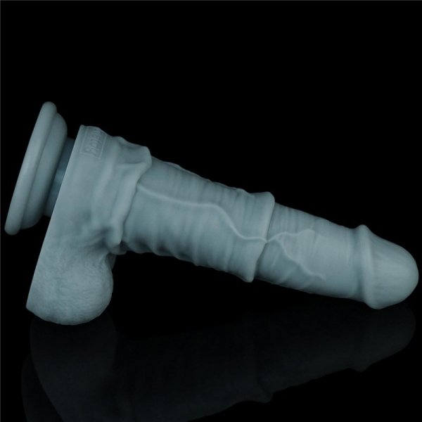 11&#039;&#039; Rechargeable Thrusting and Vibrating Silicone Dildo with Remote