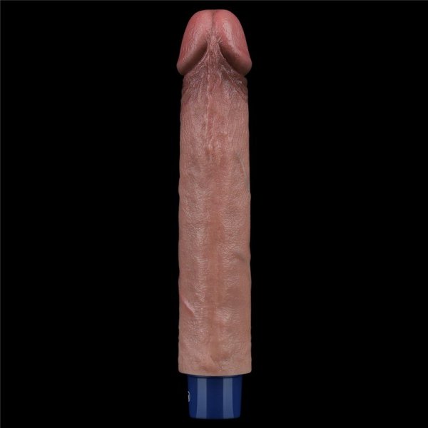9&quot; REAL SOFTEE Rechargeable Silicone Vibrating Dildo