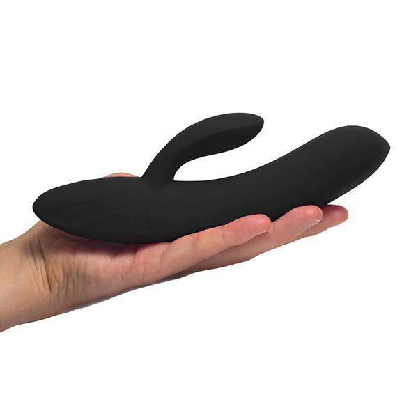 Laid - V.1 siliconen konijnenvibrator zwart