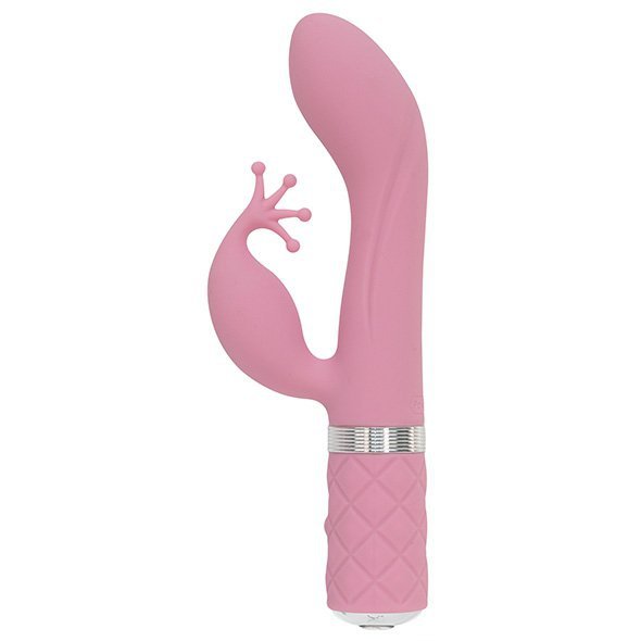 Pillow Talk Kinky Rabbit &amp; G-Spot Vibrator Pink - wibrator króliczek (różowy