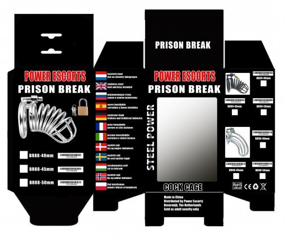 Prison BReak metal small 40 with lock