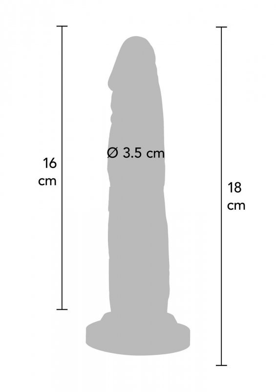 Dildo-COCK 7 INCH FLESH